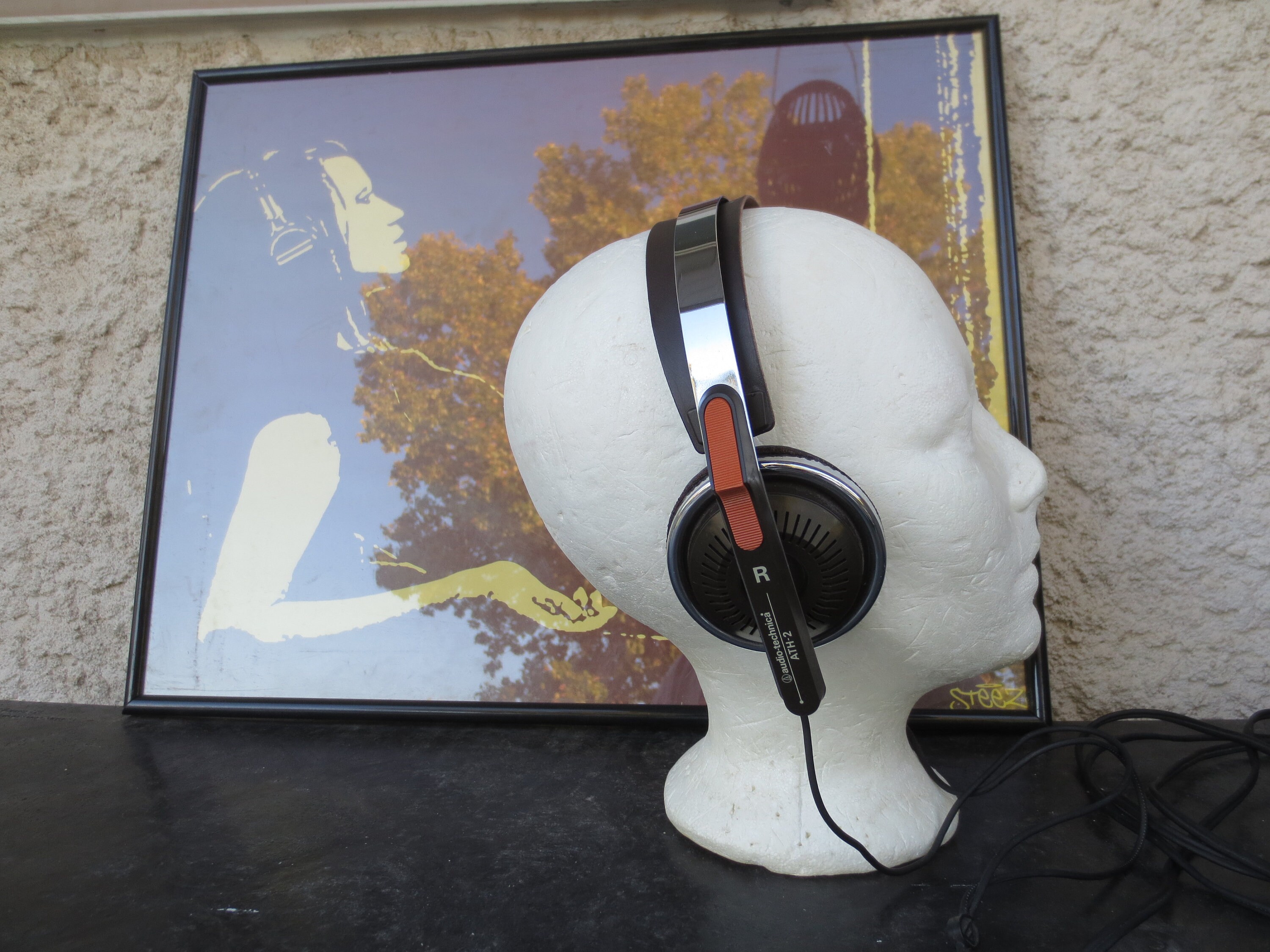Vintage 1970's Audio Technica ATH-2 Fully Working Stereo Hifi