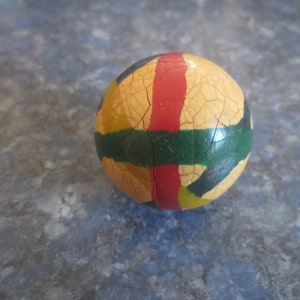 Fun Retro Old School Vintage Mid Century Modern Rubber Superball Toy.  **FREE Shipping**
