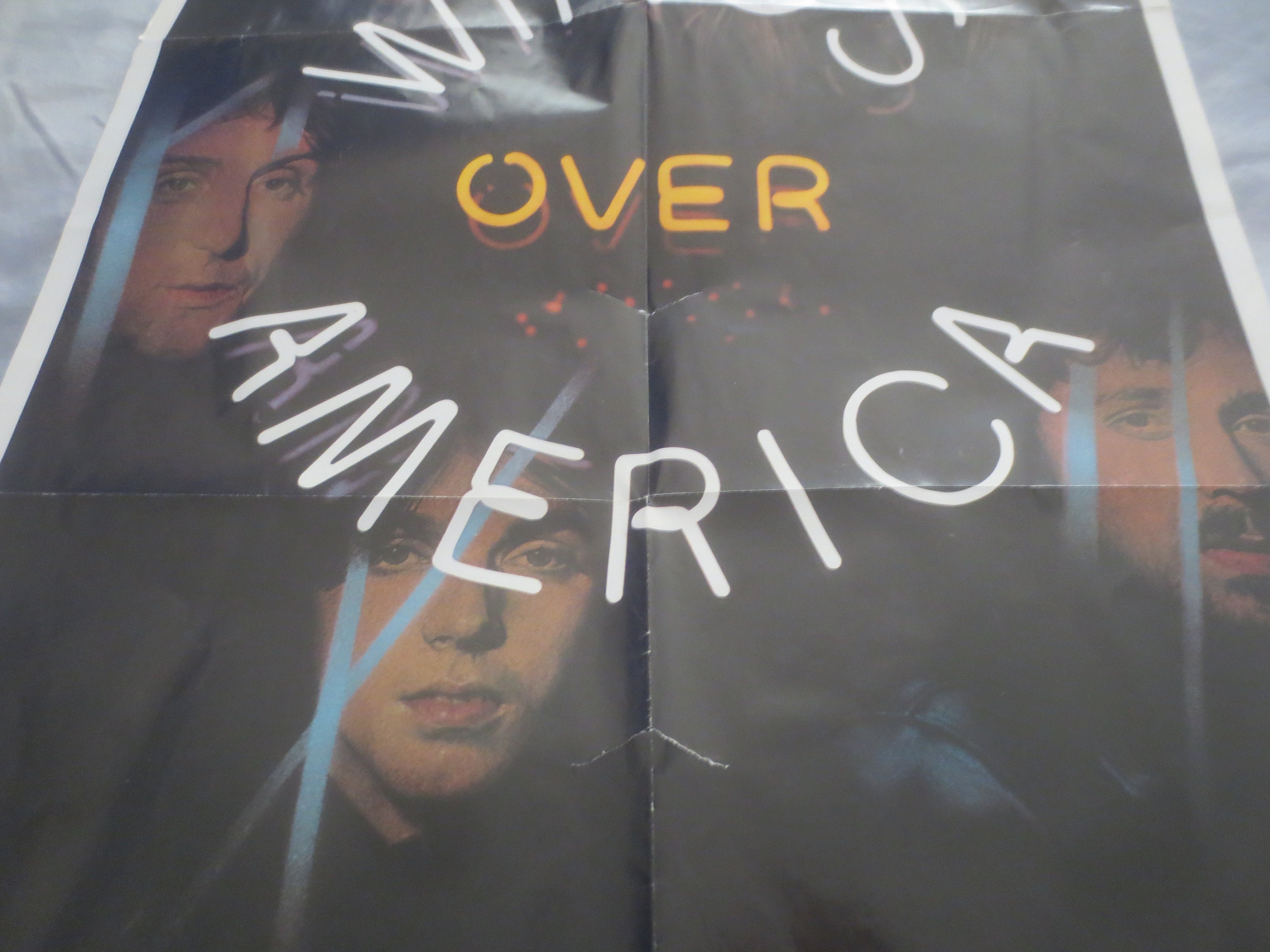 Vintage 1976 Paul Mccartney and Wings Wings Over America LP Fold