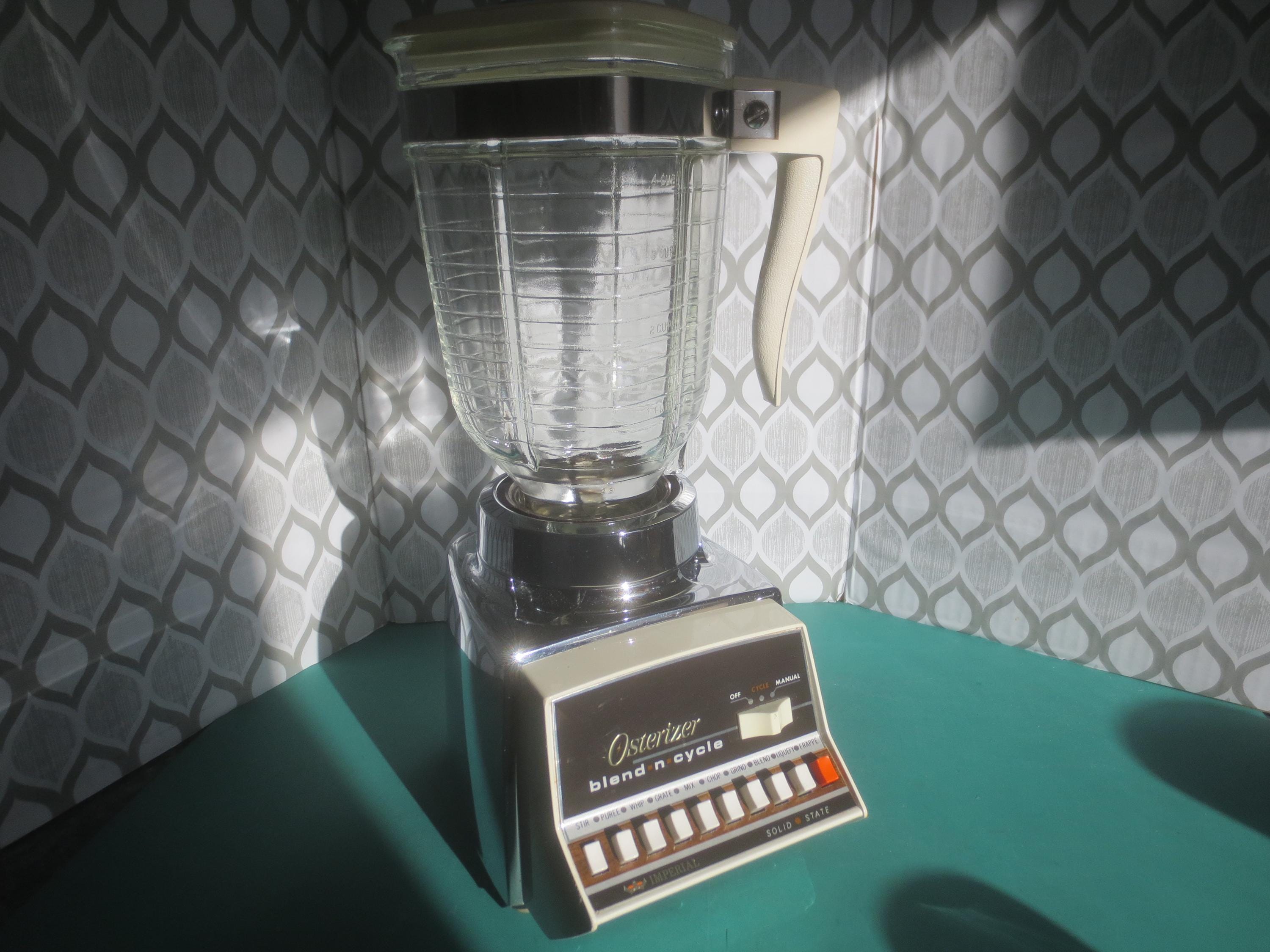 Vintage Mid Century Modern Sunbeam Osterizer Imperial Blend
