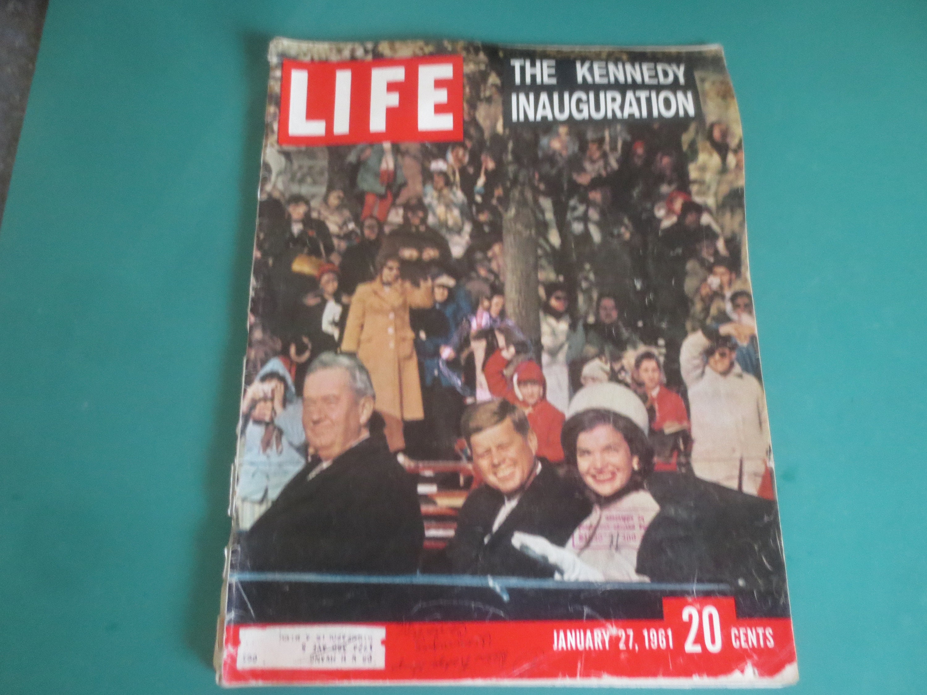 Vintage Life Magazine the Kennedy Inauguration Edition