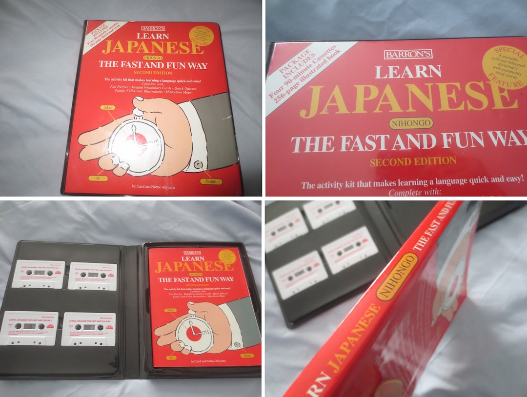 Vintage Barron's Learn Japanese the Fast and Fun Way Second Edition ...