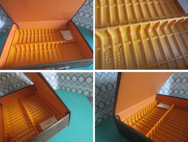 BMI Tape Cassette Storage Case Holder Carrying Case