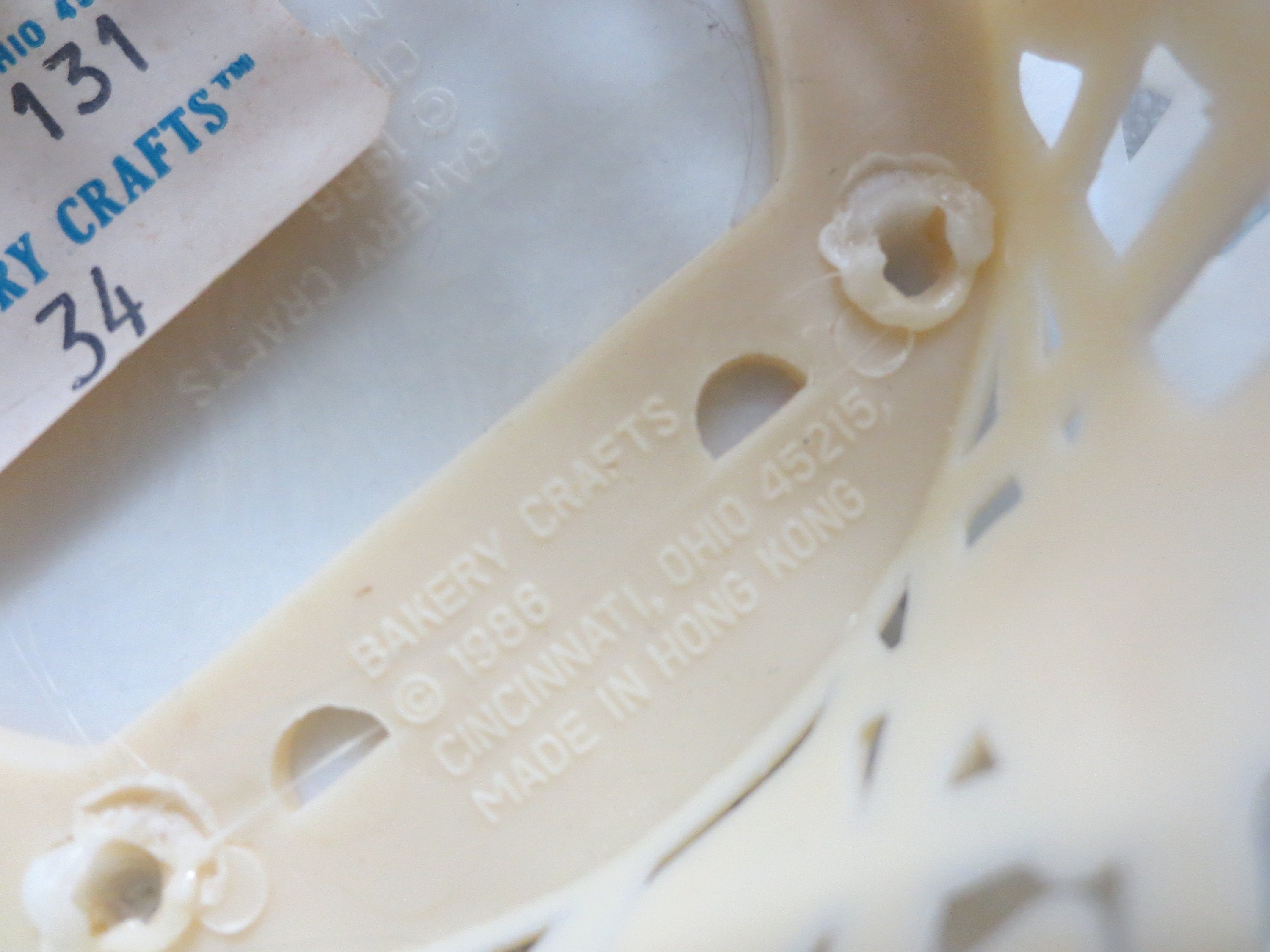 Rare Vintage 1986 Bakery Crafts Cincinnati Ohio Plastic Etsy Canada