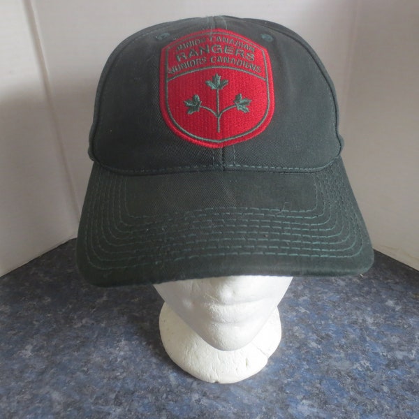 Junior Canadian Rangers Adjustable Baseball Hat Cap Made in Canada - Size Large.  **FREE Shipping**