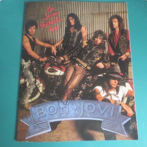 Bon Jovi Tour Book - Etsy