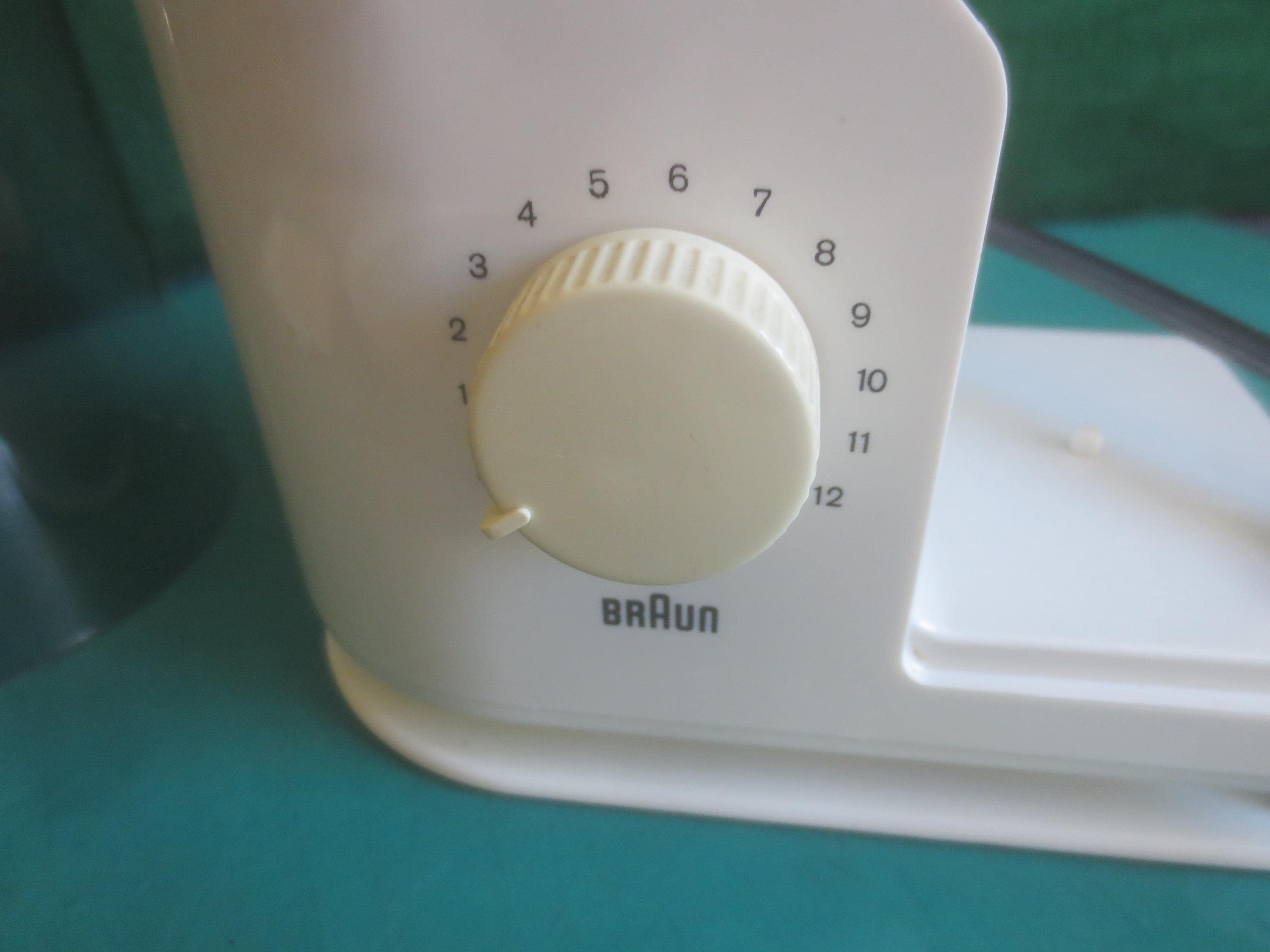 Vintage Mid Century Braun Coffee Grinder Model KMM20 Made in