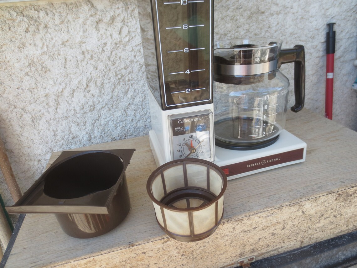 Vintage General Electric Fab 70's CoffeeMatic Brew Master Etsy