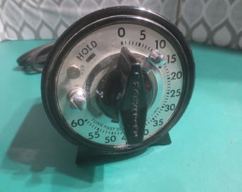 Minuteur Analogique GraLab 300 Pour Chambre Noire Photo - 120V - Modèle Vintage #1250