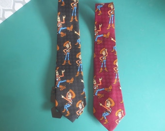 Brand New Hard to Find Vintage Toy Story&#39;s Woody Character Necktie.   **FREE Shipping**