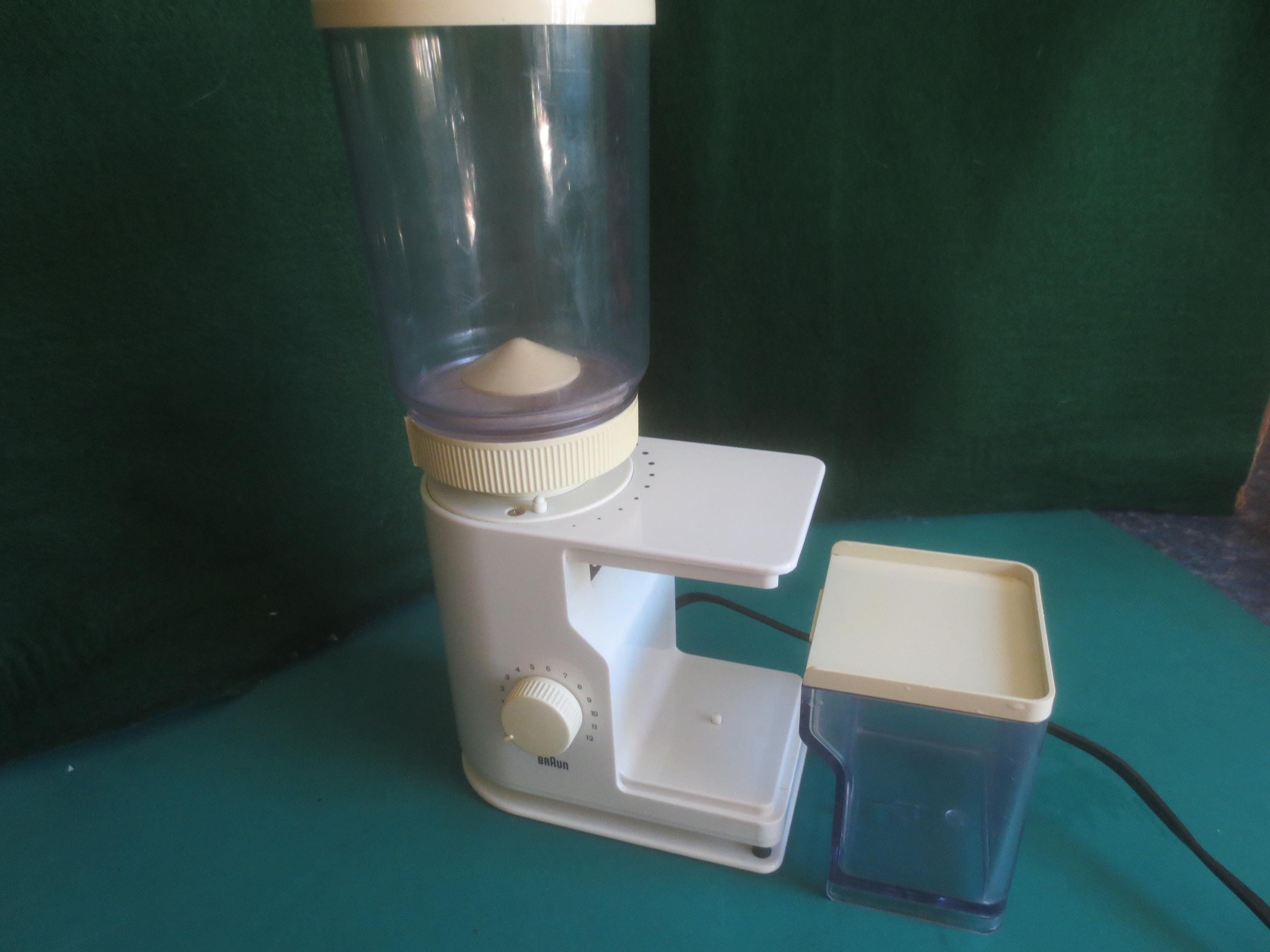 Vintage Mid Century Braun Coffee Grinder Model KMM20 Made in