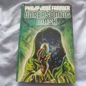 Vintage 1981 First Print Edition The Unreasoning Mask Science Fiction Hardcover Book by Philip Jose Farmer.  **FREE Shipping**