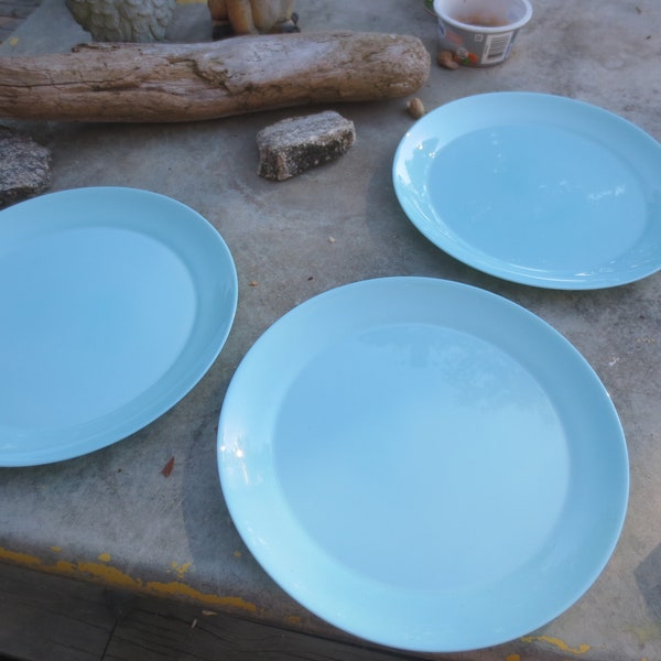 Sea Glass Dinner Plates Etsy