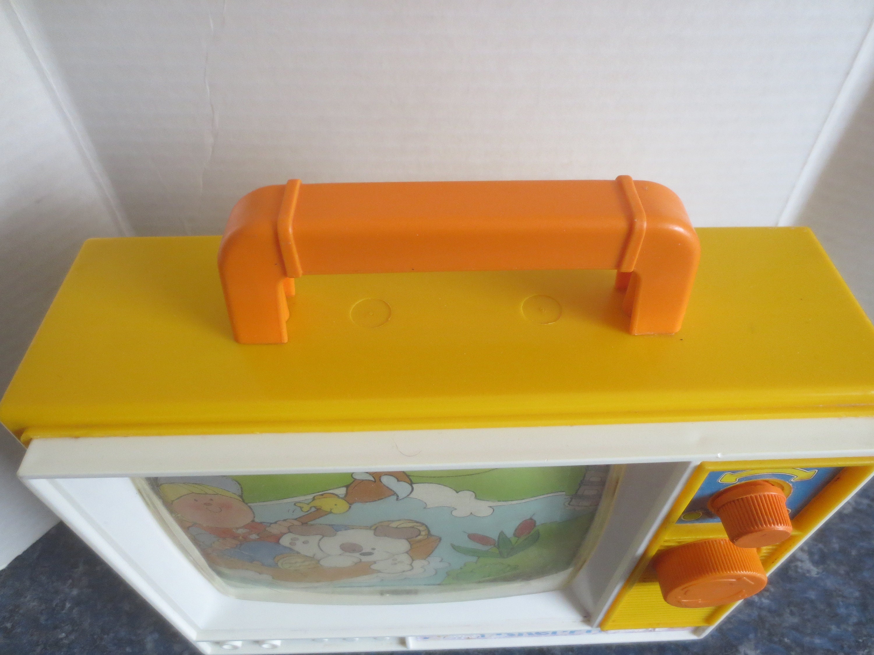 VINTAGE TV musicale FISHER PRICE London Bridge