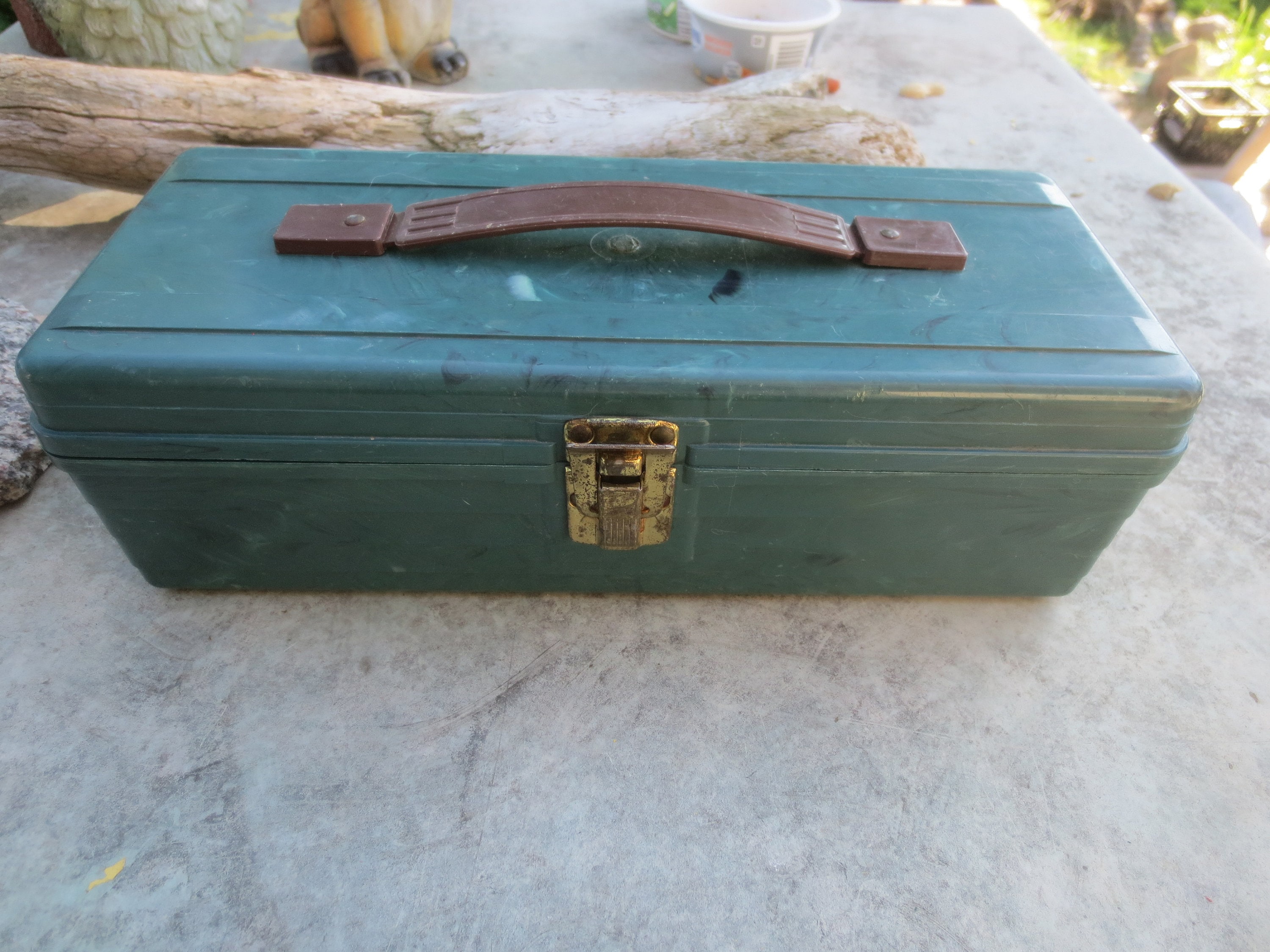 Vintage Portable Tool DIY / Fishing Tackle / Sewing Box / General