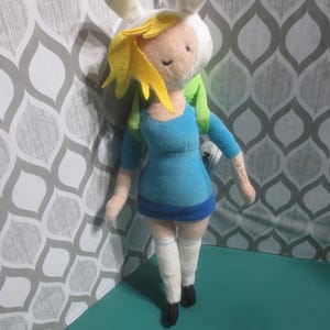 The Cartoon Network Adventure Time with Fionna 12" Plush Collectible Doll.  **FREE Shipping**