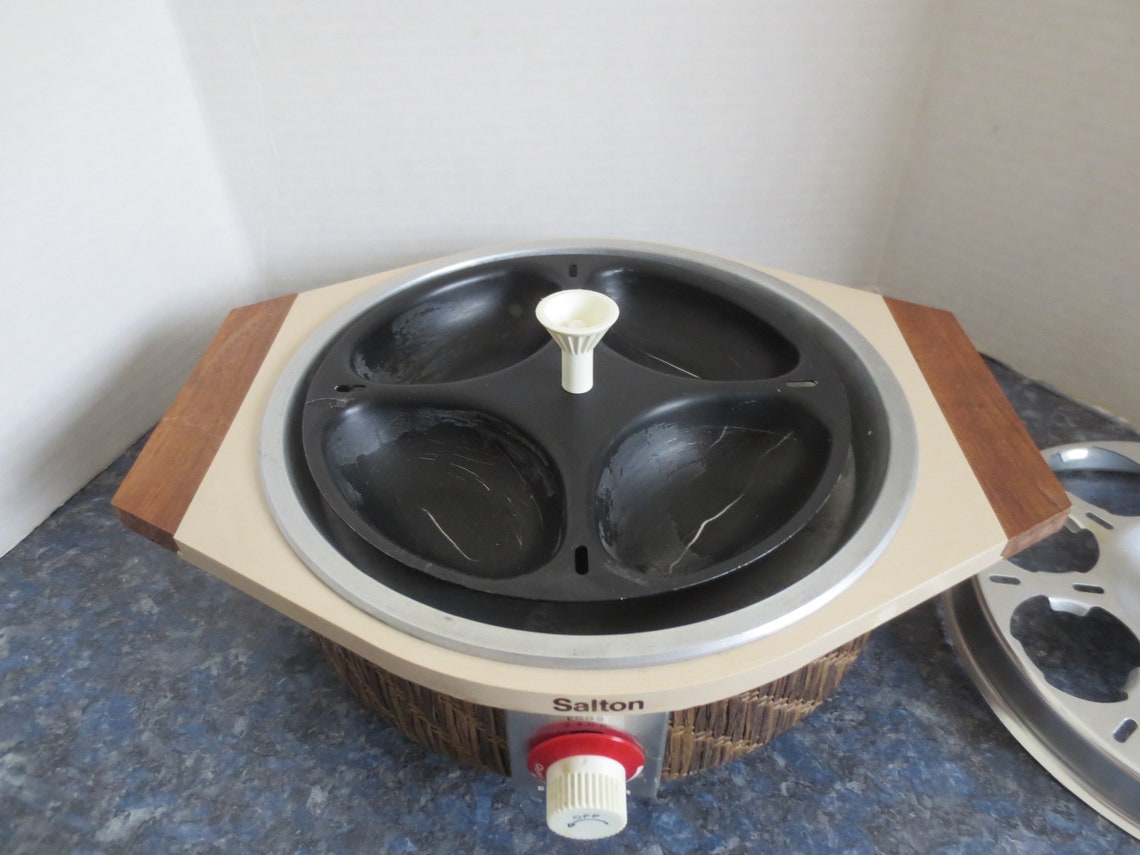 Vintage Salton Electric Egg Cooker Model ER1 Made in the Etsy