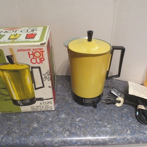 Vintage Mid Century Empire 6 Cups Automatic Electric Hot Cup Cooker Warmer.  **FREE Shipping**