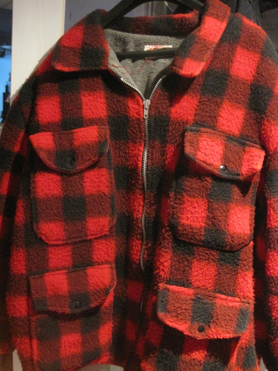 Rare Genuine True Vintage "Elmer Fudd" Buffalo Plaid ??? Gem