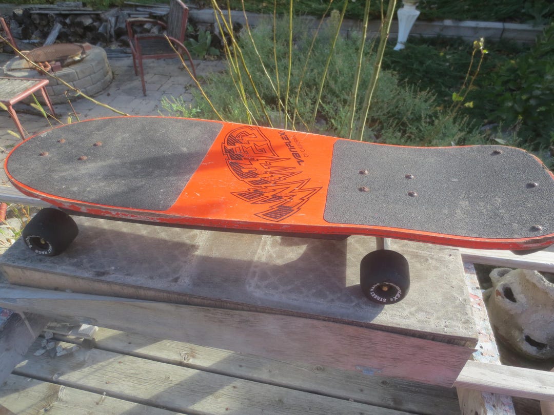 vintage Stinger Pro Comp Skateboard オレンジ Vintage Variflex of California Wired Bright Orange Sidewalk Surfer