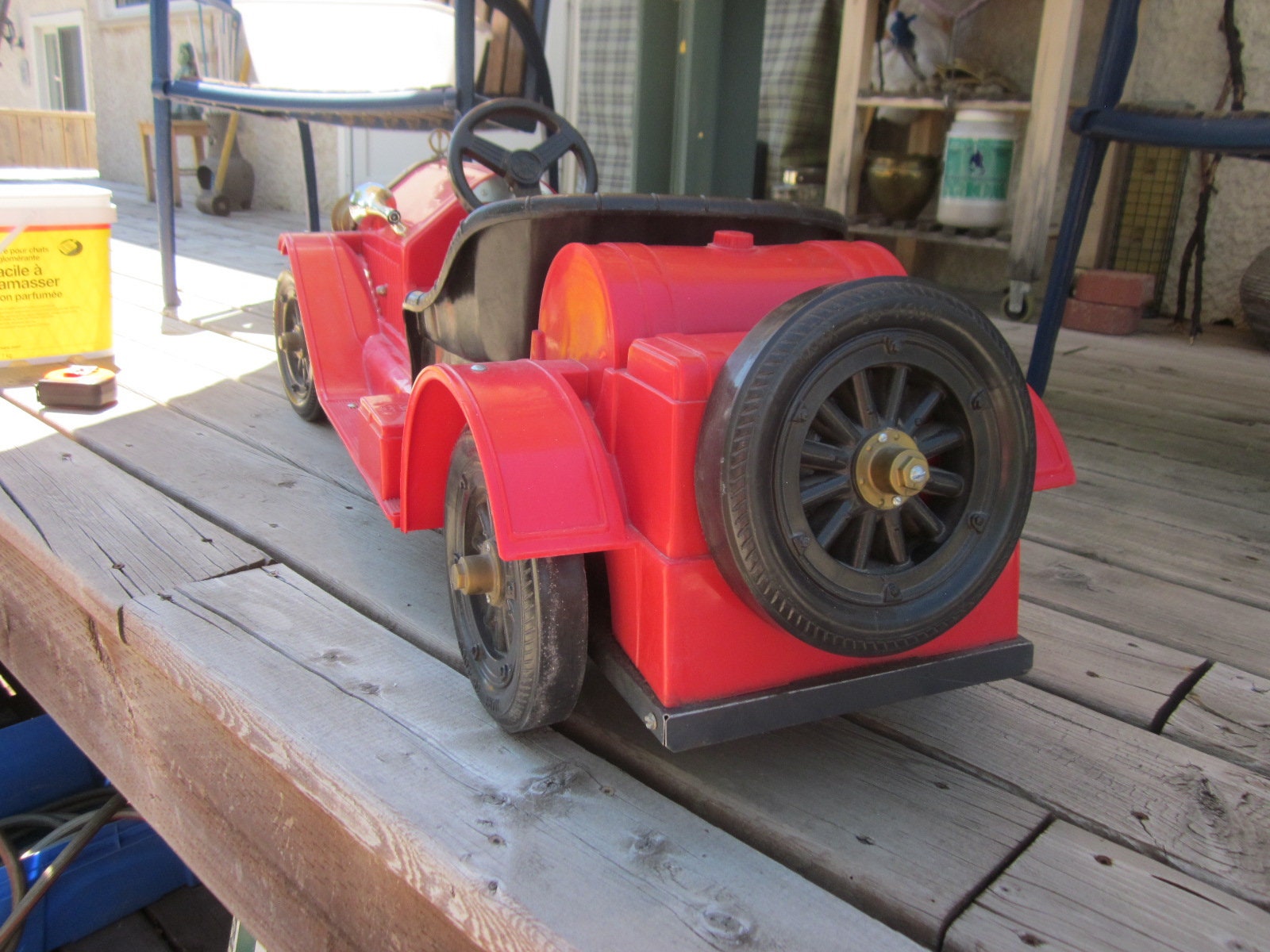 Rare Vintage 1960's Marx Toy's Stutz Bearcat Battery