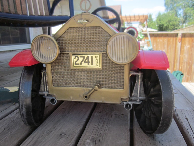 Marx Battery Ride Rare Vintage 1960's Marx Toy's Stutz Bearcat Battery Operated Ride ...