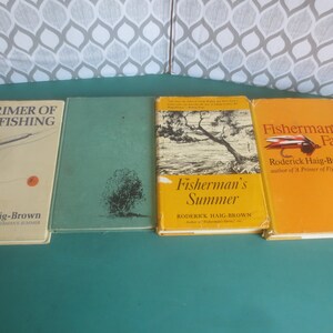 4 Vintage 1st Edition Set of The Fisherman's Series Book By Roderick Haig-Brown.  **FREE Shipping**