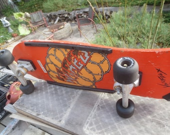 Vintage Variflex of California Wired Bright Orange Sidewalk Surfer