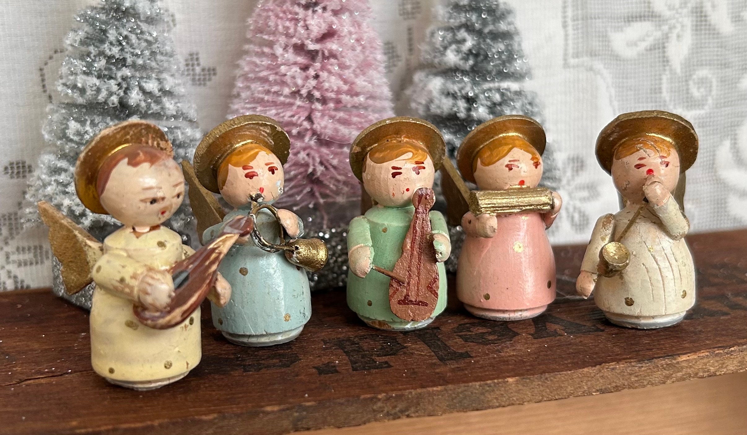 Wood Orchestra Angel - Etsy