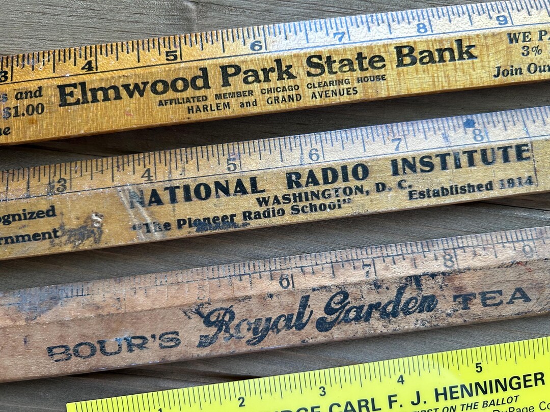 Vintage Advertising Ruler Lot, 1950s-80s Craft Sewing Rulers - Etsy