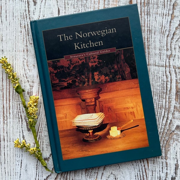 Vintage 1995 “Norwegian Kitchen” Cookbook / Scandinavian Cooking / Norwegian Recipes