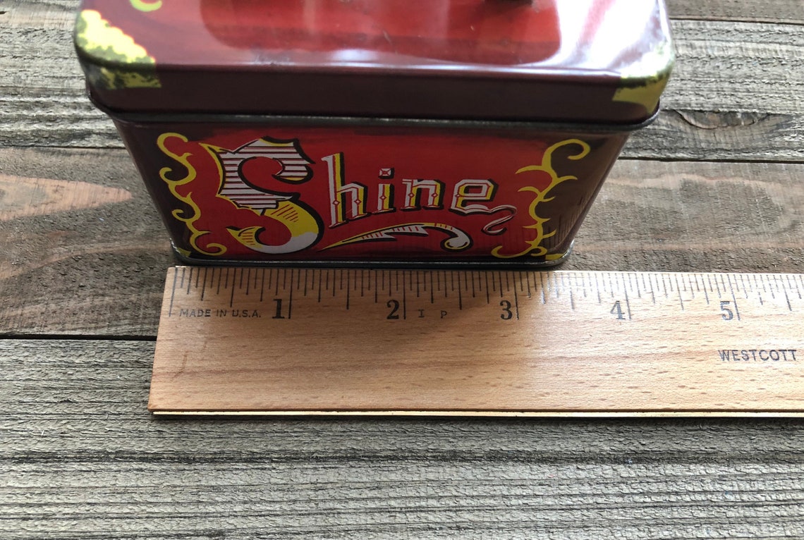 vintage kiwi shoe shine kit