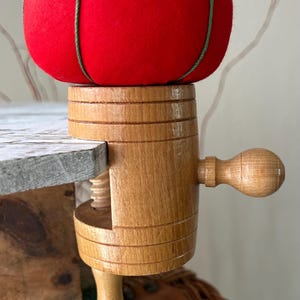 Vintage Sewing Table Clamp: English Sewing Bird Holder