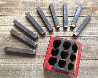 3/8 10mm Numbers Punch Set Wood Leather Steel Punch Tool Leather Craft Stamp uxcell Number Metal Stamp 2 Set Digital 0 to 9 3/8 10mm Numbers Punch Set Wood Leather Steel Punch Tool Leather Craft Stamp uxcell Number Metal Stamp 2 Set Digital 0 to 9