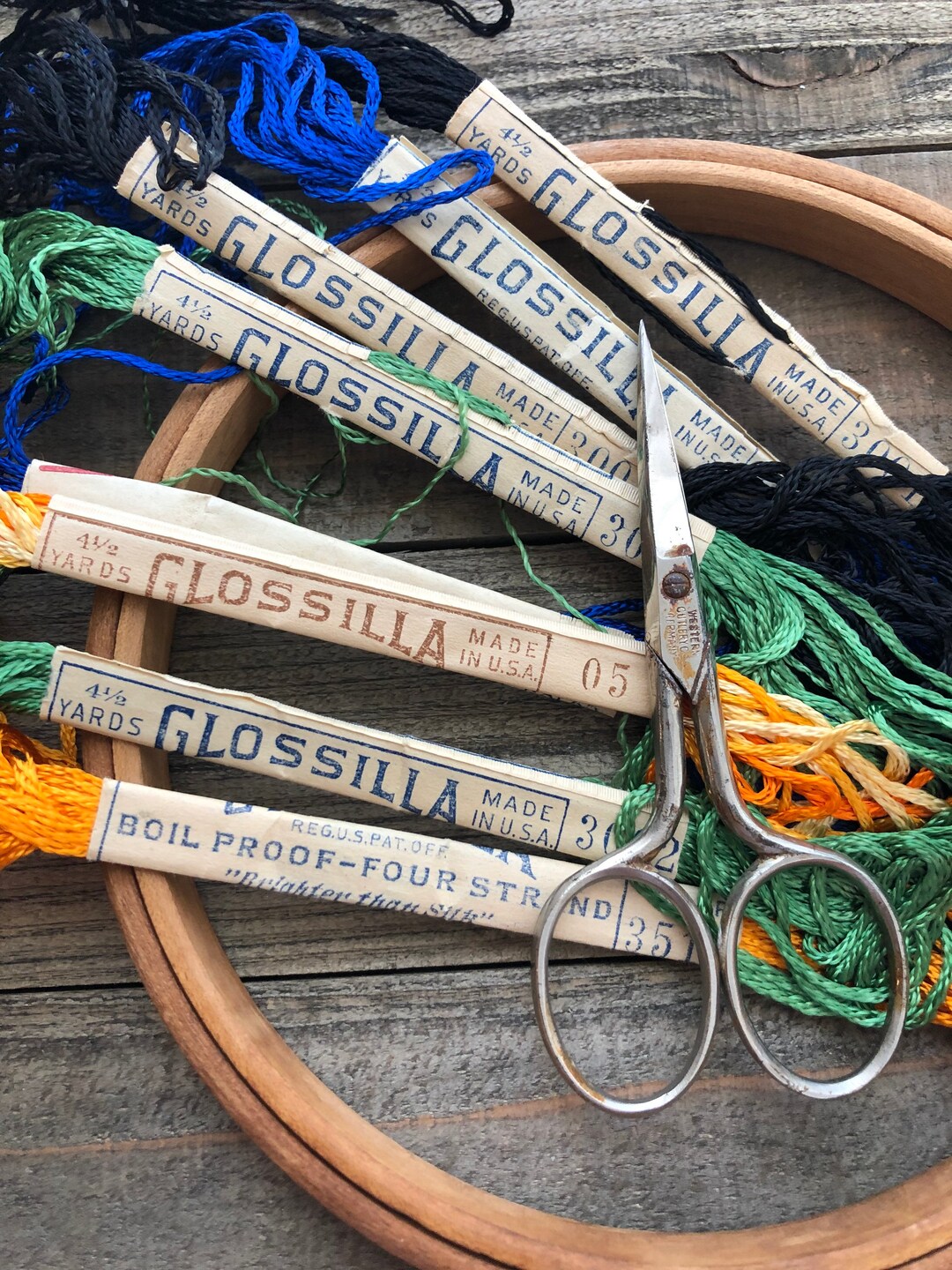 Antique Embroidery Sewing Set / Duchess Embroidery Hoop / Victorian Embroidery Etsy