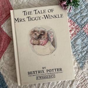 Mrs Tiggy Winkle Book - Etsy