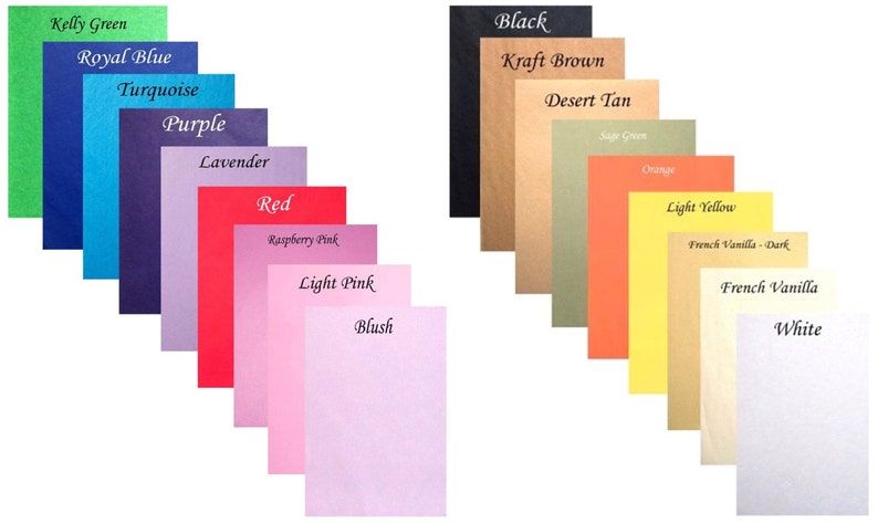 50 Sheets 11 5 Inches L X W 4 75 X 6 75 Etsy