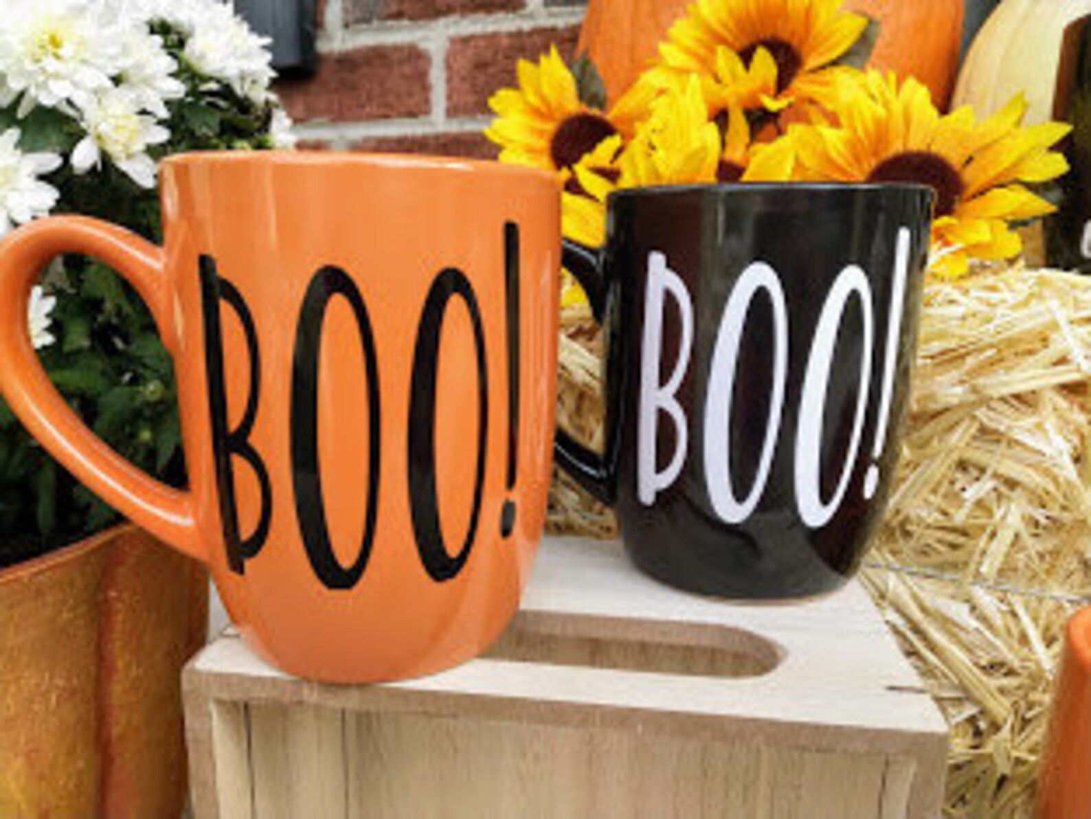 Halloween Mug Personalized Mug Halloween Gift Pumpkin Etsy