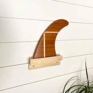 Surfboard Fin Display Rack for One Fin-wall Mount Version - Etsy