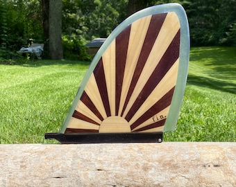 Customized Wood Surfboard Fin