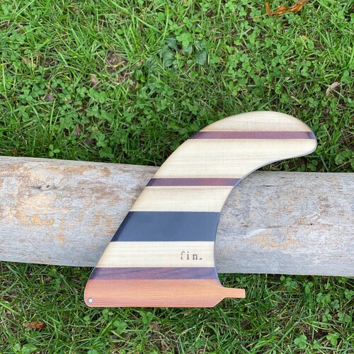 Wood Surfboard Fin - 
