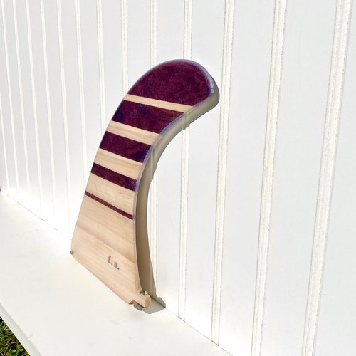 Wood Surfboard Fin - shops 