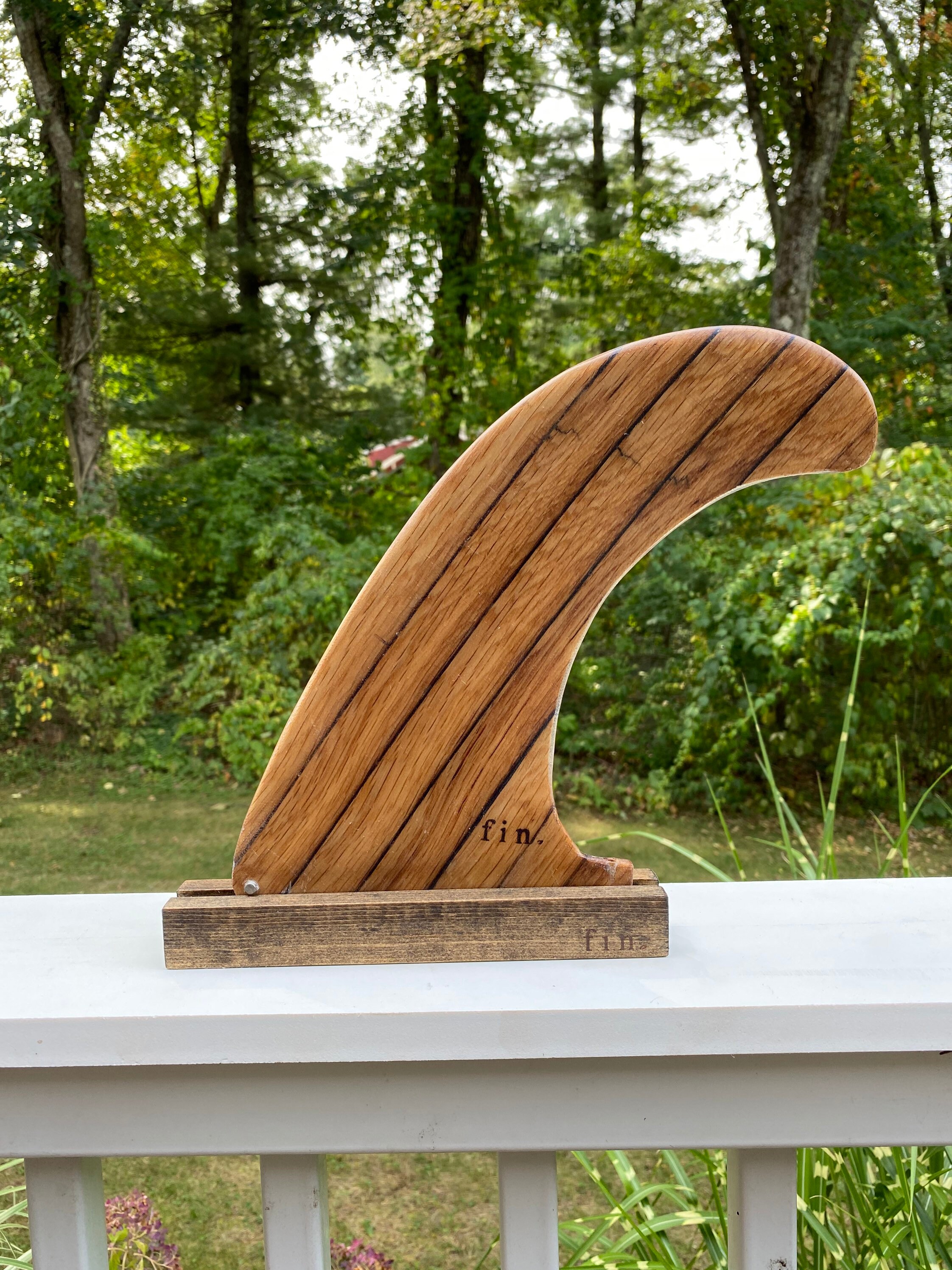 Surfboard Fin Display Stand