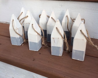 Wood Buoys -10 Pack