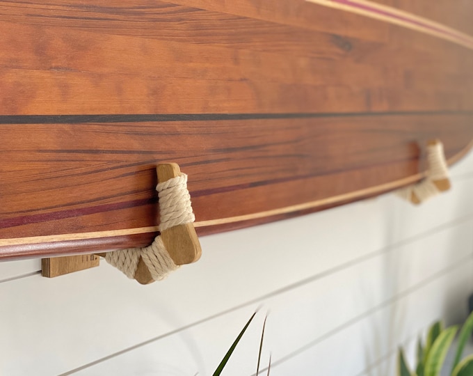 Featured listing image: Surfboard Wall Mount Rack- Horizontal