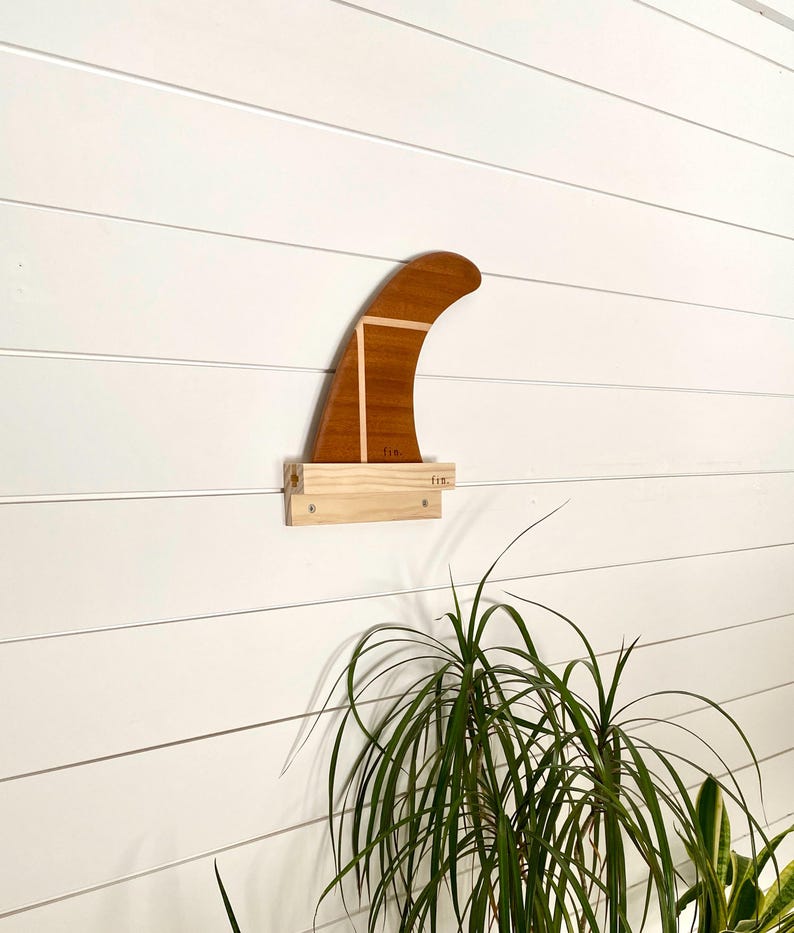 Surfboard Fin Display Rack for One Fin-wall Mount Version - Etsy