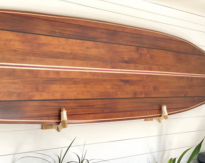 Featured listing image: Surfboard Wall Mount Rack- Horizontal