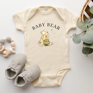 Winnie Pooh Baby Shower Gift Pooh Baby Shirt Mama Bear Baby Bear Matching Shirt Set Mommy and Me Pooh Bear Baby Shower Classic Pooh Gift