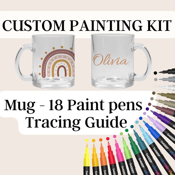 Glass Painting Kit for Adults Etsy