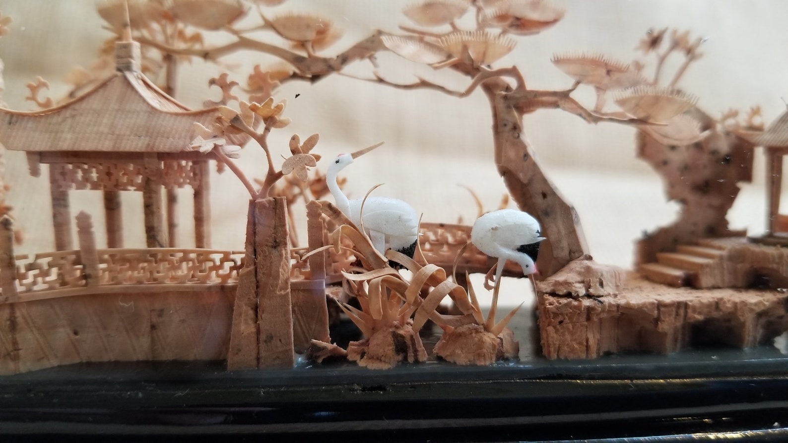 3 Dimensional Chinese Cork Picture Cork Art Fujian Fuzhou Etsy